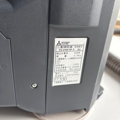 激安三菱　紙パック式　掃除機　TC-FXE7P-T　2017年　アルコール清掃　動作確認済み中古品の画像