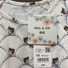 ユニクロ×ポール&ジョー　Tシャツ　110の画像