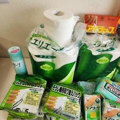 【日用品まとめて】トイレットペーパー　キッチンペーパー　コード　絆創膏　アイラップなどなどの画像