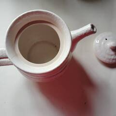カラフルライン 陶器製 急須 和食器 茶器の画像