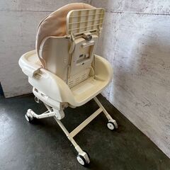 【Combi】 コンビ クーナココ AIRSTYLE ハイローチェア&ベッド 手動 バウンサー スイング 手動タイプ 新生児 A0162の画像