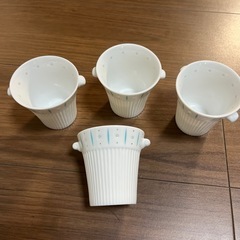 ティーポット&カップ4個セット
の画像