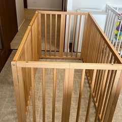 木製ワンタッチサークルの画像