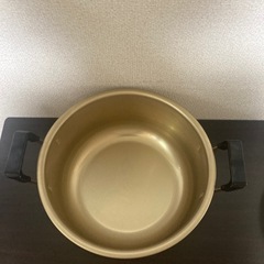 アルマイト鍋　大鍋　28cmの画像