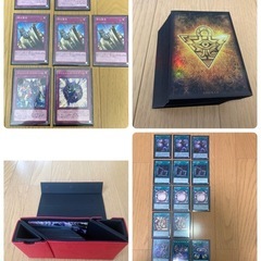 遊戯王 ブラックマジシャン デッキ スリーブと箱付きの画像