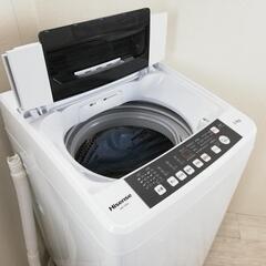 Hisense 全自動洗濯機 送風乾燥 5.5kg HW-T55Aの画像