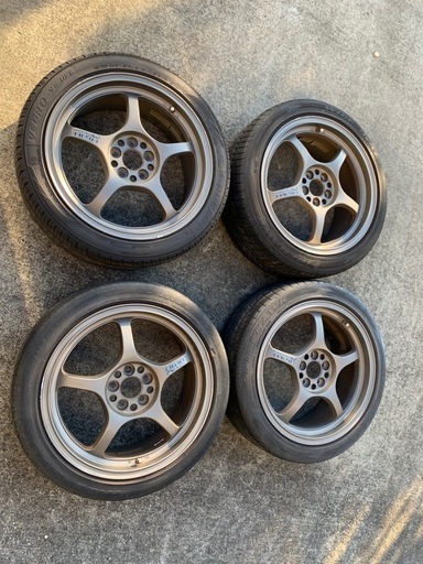 RAYS 17インチ　オフセット+48 5H 4本