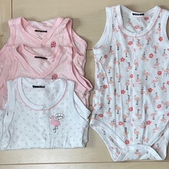 80 ロンパース肌着 どれでも1セット　の画像