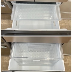 HITACHI 日立 485L冷蔵庫 2023年 R-HWC49T No.4710● ※現金、クレジット、スマホ決済対応の画像