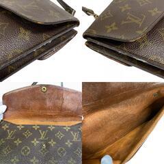 ルイヴィトン LOUIS VUITTON ショルダーバッグ モノグラム ドゥーブルラバ ポシェット M51815 ブラウンの画像