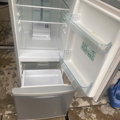 NO B420🌈福岡市内配送設置無料✨🌈パナソニック Panasonic 冷蔵庫(138L 右開き) 2ドア シルバー NR-B148W-Sの画像