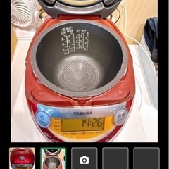東芝 TOSHIBA 炊飯器の画像