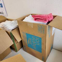 【段ボール４箱分】粗品タオル　まとめて　大量　保管品の画像