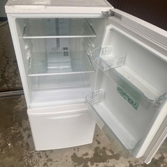 NO B419🌈福岡市内配送設置無料✨🌈Panasonic 2ドア冷蔵庫 138L ホワイト NR-B147W-Wの画像
