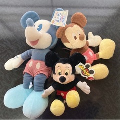 [受渡決定]ミッキーマウス　ぬいぐるみの画像