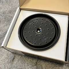 【新品未使用】ストウブ staub ピコココット ラウンド 20cm グレーの画像