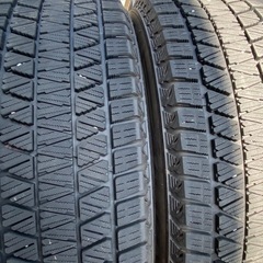 【17インチ冬タイヤ】トヨタ車　wedsホイール&DM-V3タイヤ 4本セットの画像