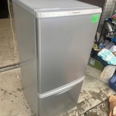 NO B416🌈福岡市内配送設置無料✨🌈パナソニック Panasonic 冷蔵庫(138L 右開き) 2ドア シルバー NR-B147W-Sの画像