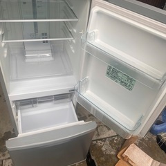 NO B416🌈福岡市内配送設置無料✨🌈パナソニック Panasonic 冷蔵庫(138L 右開き) 2ドア シルバー NR-B147W-Sの画像