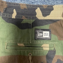 ニューエラ New Era 迷彩ショートパンツ 短パン ハーフパンツの画像