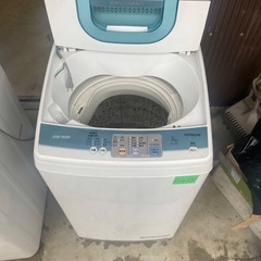 NO B415🌈福岡市内配送設置無料✨🌈日立 5.0kg 全自動洗濯機（ピュアホワイト）HITACHI NW-5KR-Wの画像