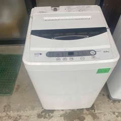 NO B414🌈福岡市内配送設置無料✨🌈ヤマダ電機オリジナル　全自動電気洗濯機　(6.0kg) HerbRelax YWM-T60A1の画像