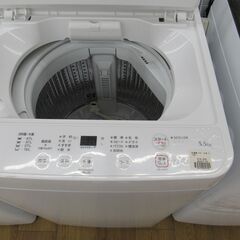 5.5Kｇ　全自動洗濯機　ヤマダオリジナル　YWM-T55LW　RORO　2024年製　エキスパート藤沢辻堂店の画像