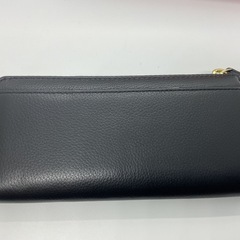 kate spade NEW YORK ケイトスペード ラウンドファスナー長財布 リボンデザイン ブラック の画像