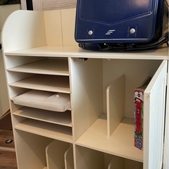 ランドセルラック　本棚　書類棚の画像