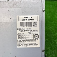 トヨタ純正　 NHDA-W57G ワイド　ワンセグ　 Bluetooth HDDナビ　地図2012年 作動品　本体のみ　S50421C782の画像