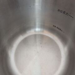 IH対応ステンレス圧力鍋22cm 容量6L（8合炊き）の画像