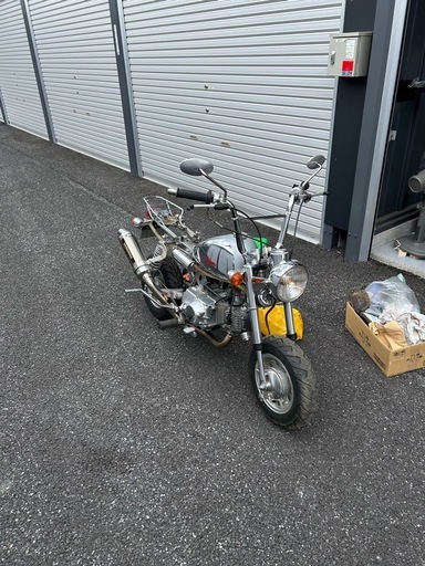 ホンダモンキーカスタム　シルバーバージョン88cc