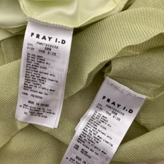 FRAY I.D シアーニットの画像