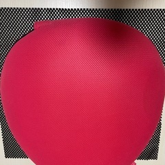引き取り商品です　ゆらこ　ハート型メッシュクッションの画像