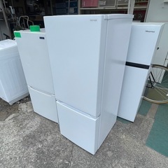 【リサイクルサービス八光】2024年製　ヤマダセレクト REFAGE YRZ-F15LW 2ドア冷蔵庫 156L 右開き ホワイトの画像