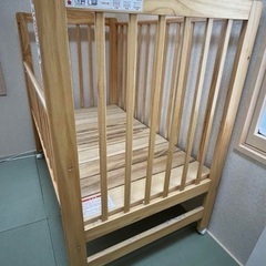 KATOJI （カトージ）ミニベッド 折りたたみ (ナチュラル)の画像