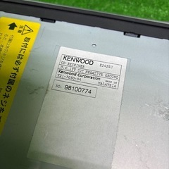 ケンウッド カロッツェリア　 E252 U363 DEH-470 U525 U373 E242 1DIN オーディオ デッキ CD AUX USB 6点　動作確認済み　社外　S50520D199の画像