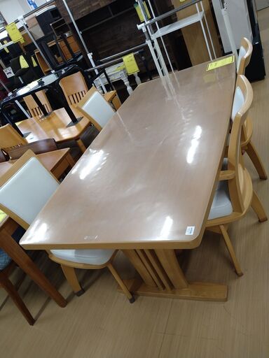 リユースのサカイ浦和店 【E187】★ダイニングセット5点 ニトリ ナチュラル