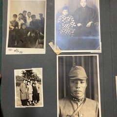骨董品昭和20年代レトロ写真✨アルバム2冊分ありますの画像