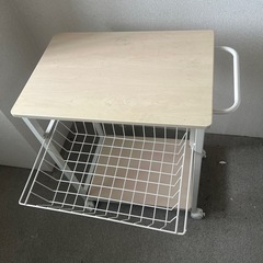 キッチン収納 ワゴン　引出し コロ付きの画像