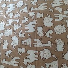 キルティング　どうぶつ柄　レトロの画像