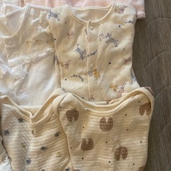 50-60 ロンパース　12枚セット　女の子の画像