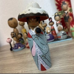 民芸品　こけしの画像