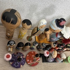 民芸品　こけしの画像