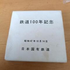 鉄道100年　記念メダルの画像