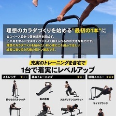 STEADY ディップススタンド 分割可 高さ調整の画像