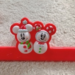ディズニーのクリップ2個セットの画像