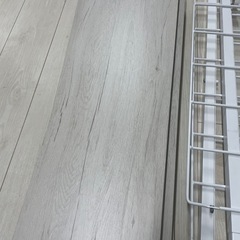 ニトリ　突っ張り壁面収納Nポルダ(幅80cm ホワイトウォッシュ)の画像
