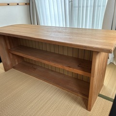オーダーメイド カウンターテーブル ウッドテーブルの画像