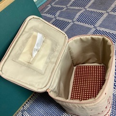 布製のボックス　化粧ポーチにも良いですの画像